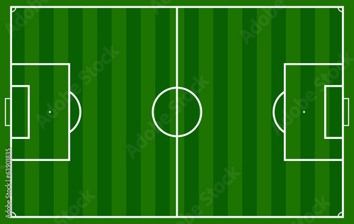 Board z aluminiowym obramowaniem Realistyczny futbol trawiasty