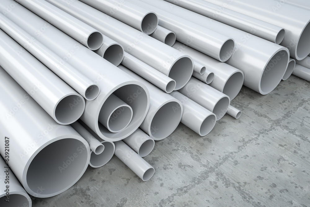plastic pipes Stock Illustration | Adobe Stock