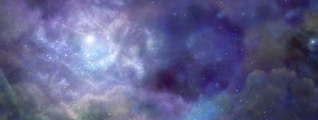 Wall Mural - Deep Space website banner