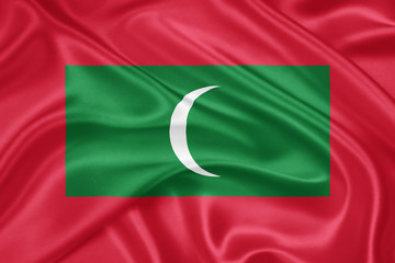 Wall Mural - Flag of the Maldives