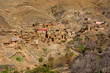 Traditional berber village in Atlas Mountain, Morocco, Africa