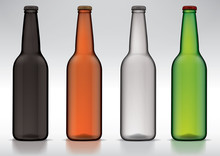 Blank Glass Beer Bottle For New Design