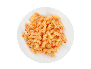 Poster - pasta with tomato sauce