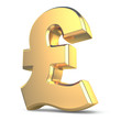 © Maksym Yemelyanov - Golden pound currency sign
