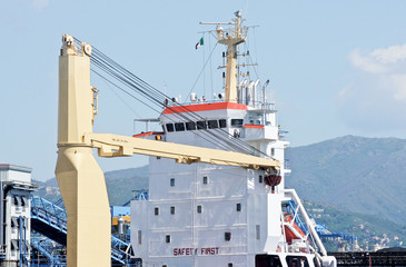 Wall Mural - cargo ship