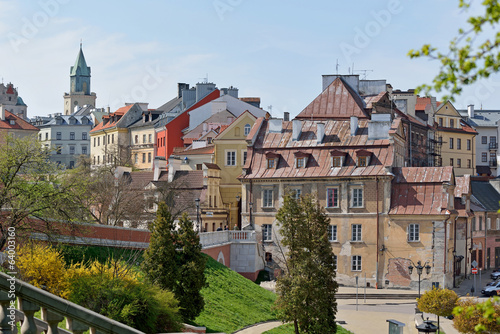 Fotoboard na płycie Stare miasto w lublinie