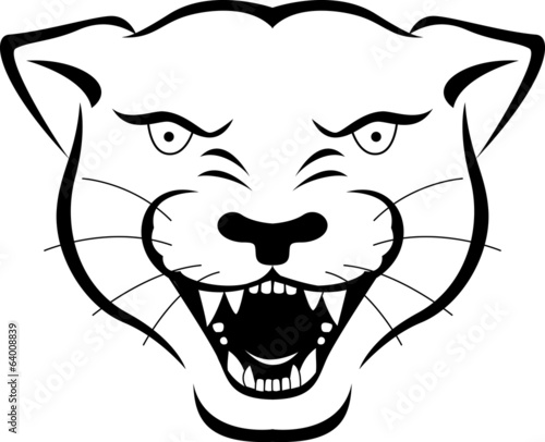 Wild Panther Head Icon Buy This Stock Vector And Explore Similar