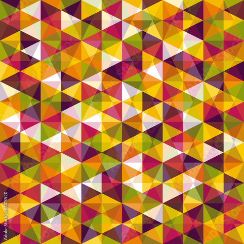 Board z aluminiowym obramowaniem Abstrakcyjny wzór geometryczny retro