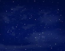 Stars In A Night Blue Sky