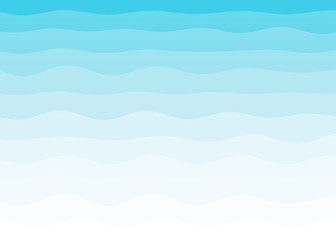 Fototapete - Abstract blue wave background