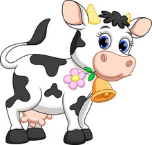 Funny Cow Cartoon