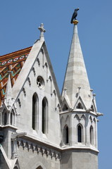 Sticker - Matthias Church in Budapest, Hungary