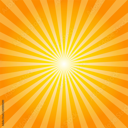 Fotografía Orange rays texture background