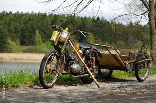 old motorcycle engine © Vitezslav Halamka