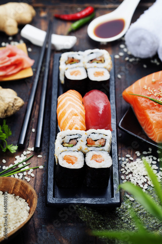 Naklejka samoprzylepna Sushi