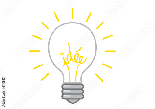 Ampoule Idee Stock Vector Adobe Stock Ampoule Idee Stock Vector Adobe Stock
