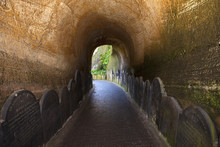 A Walkway In St. James Cemetery