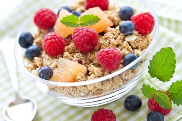 Sticker - Breakfast cereals with fruits