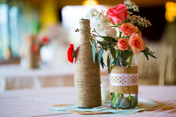 Wedding Reception Table Centerpieces