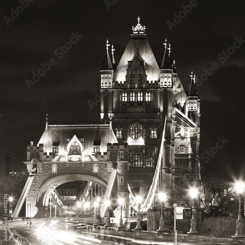 Naklejka samoprzylepna Tower Bridge, Londyn