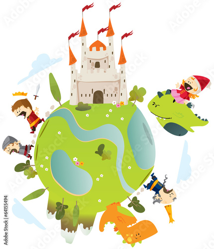 conte dragons et princesse