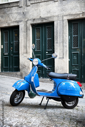 Nowoczesny obraz na płótnie Italian vintage scooter