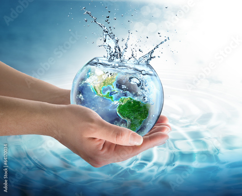 Fotomural water conservation in the our planet - Usa