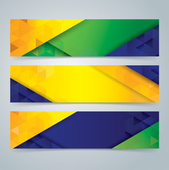 collection banner design vector.