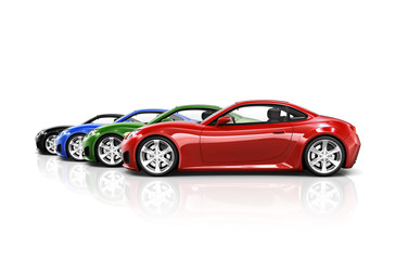 Wall Mural - Sports Car Collection