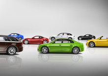 Variety Of 3D Car Collection