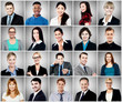 © stockyimages - Composition of diverse people smiling