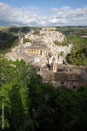 Fotoboard na płycie Ragusa ibla katedra San Giorgio