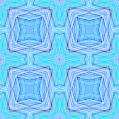 Poster - Seamless Colorful Retro Pattern Background