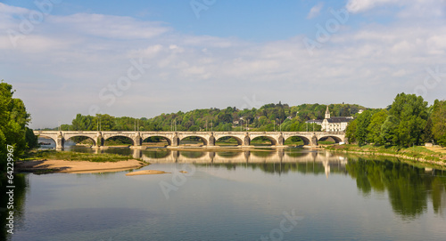 Board z aluminiowym obramowaniem Pont wilson in tours - Francja, region centrum