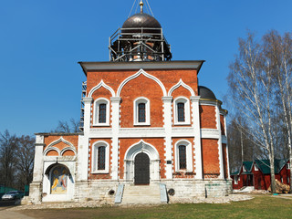 Wall Mural - facade of Peter Paul Church in Mozhaysk Kremlin