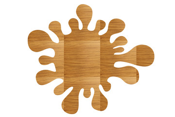 Wall Mural - Holz - Splash