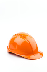 Wall Mural - Isolated safety helmet hat