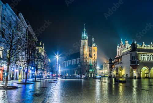 Naklejka samoprzylepna Polska, kraków. 