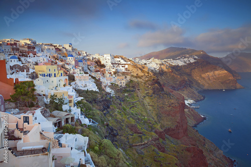 Fotoboard na płycie Santorini.