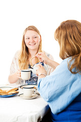 Canvas Print - Mother Pours Tea