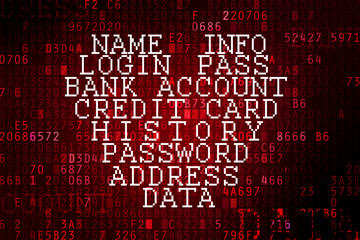 Wall Mural - heartbleed bug concept.