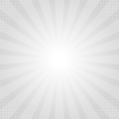 Poster - Grayscale rays texture background