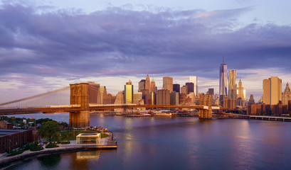 Wall Mural - New York City sunrise