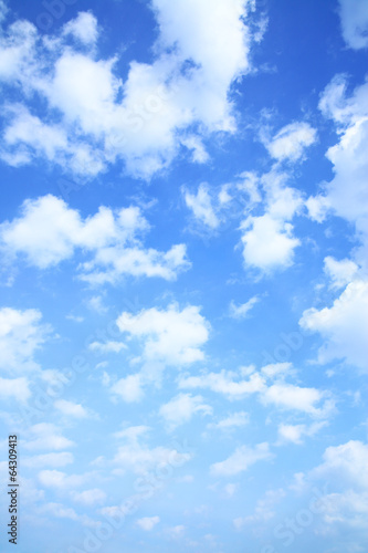 Naklejka dekoracyjna Sky and clouds