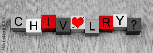 Cuadros en Lienzo Chivalry ? Romance dead or alive? Sign for love & relationships.