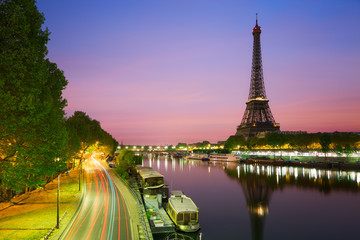 Fototapete - Tour Eiffel, Paris, France