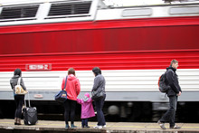 Train And Passengers