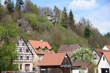 Canvas Print - lungsdorf, pegnitztal