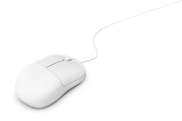 Aufkleber - Simple wired computer mouse