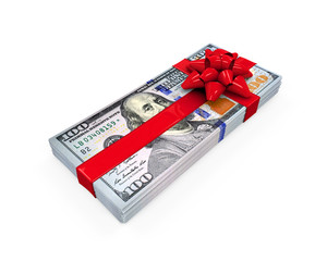 Sticker - Money Gift Isolated